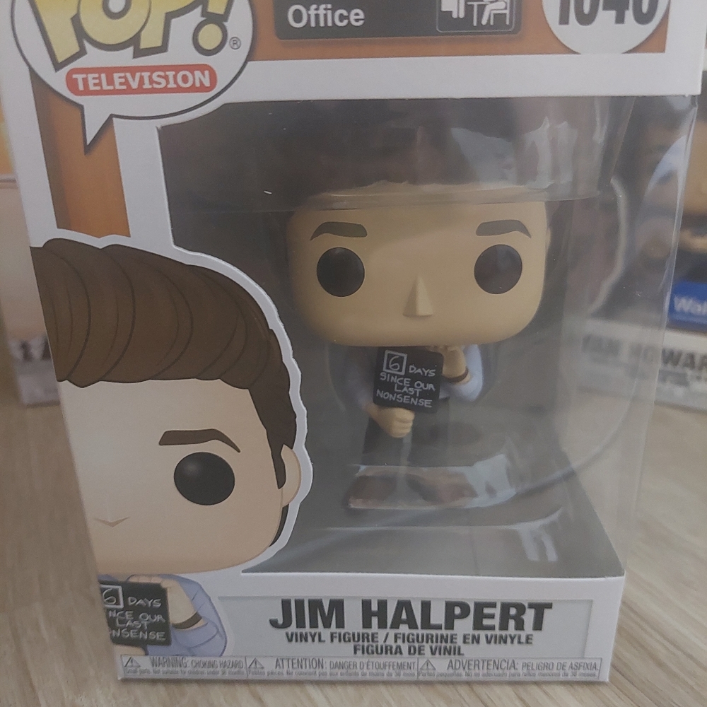 The Office no nonsense Jim funko pop